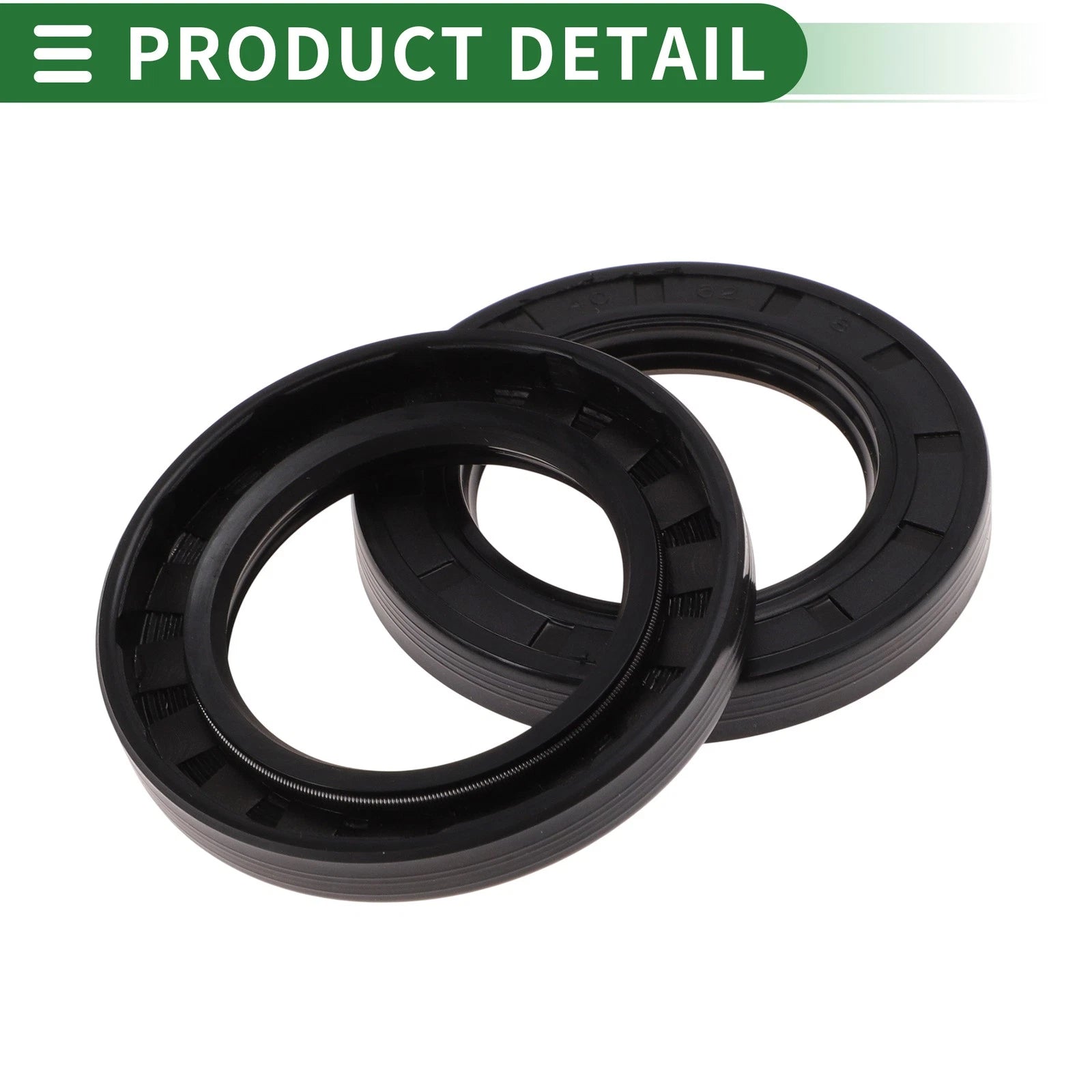 Set of 5 Oil Seals NBR Rubber 40x62x8mm for Various Models 