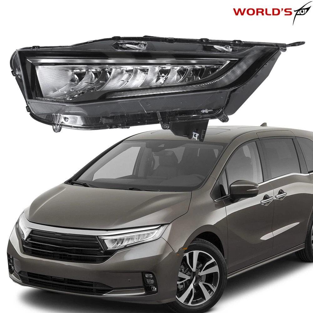 LED Headlights for Honda Odyssey (2021–2024) Chrome Left Driver Side
