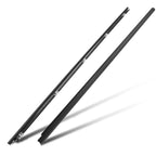2X Outer Window Molding Trim Weatherstrip for Honda Civic (1992–1995)