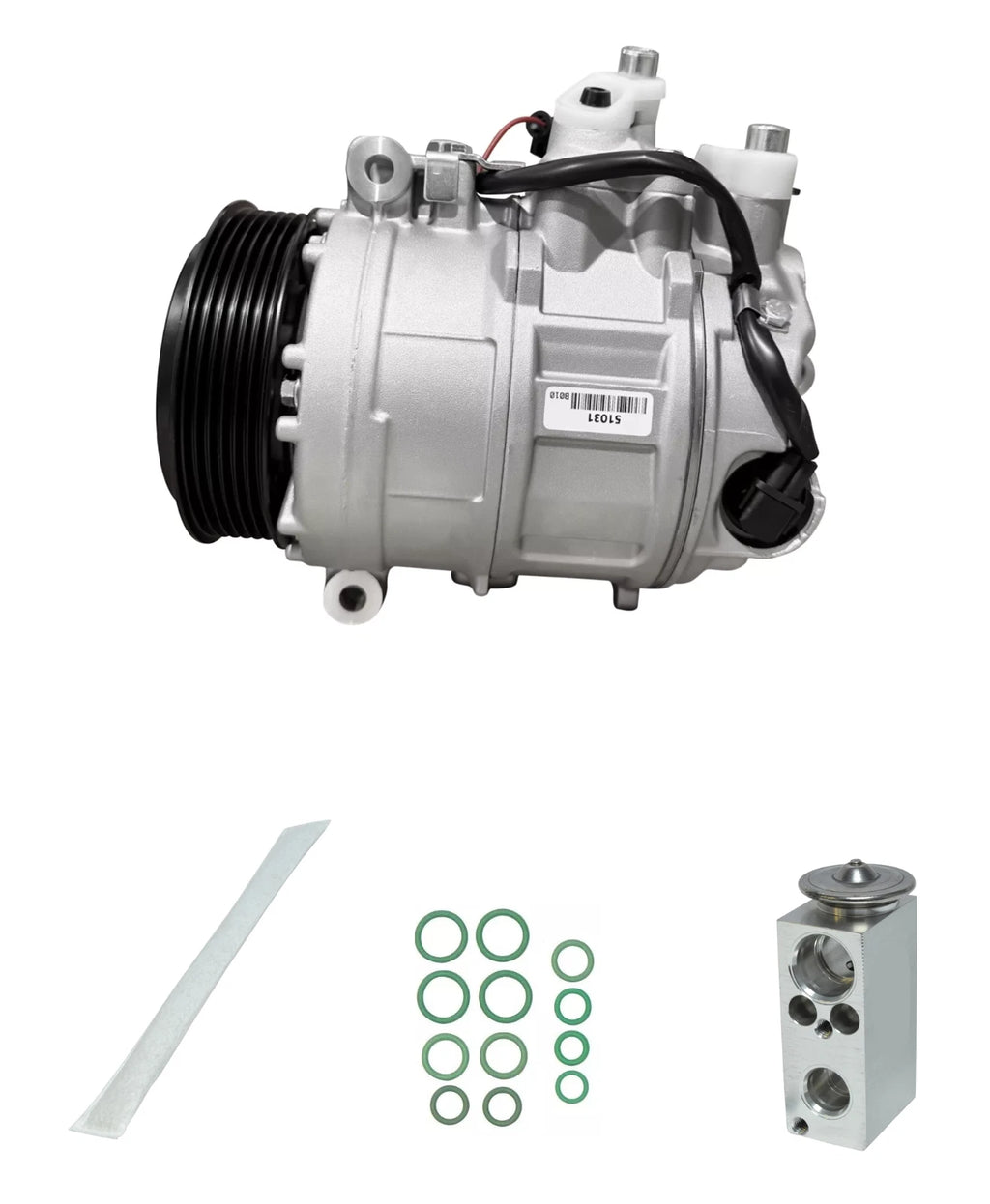 AC Compressor Kit Replacement for Mercedes SLK55 AMG (2013–2015)