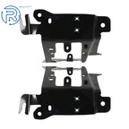 Black Steel Front Outer Bumper Bracket for Chevrolet Silverado 1500 (2014-2015)