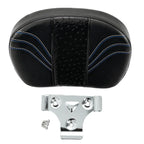 Black Passenger Backrest for Harley Touring Road Glide Street Glide (2014-2023)