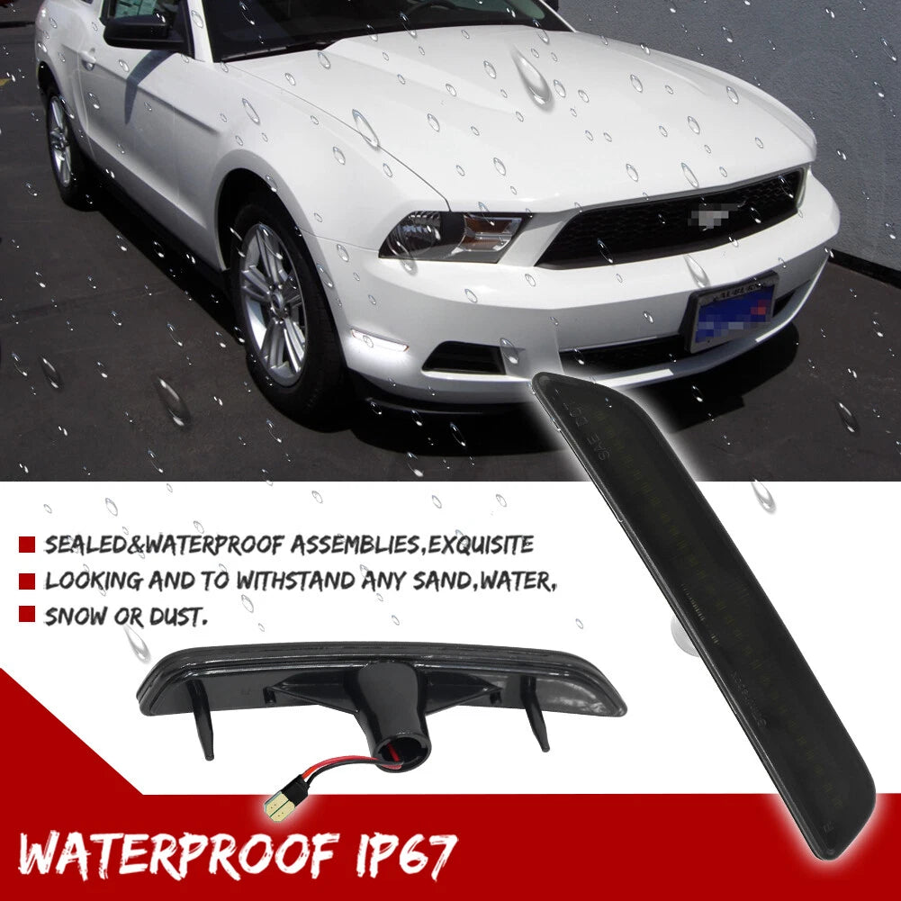 LED Front Side Marker Lamps for Ford Mustang (2010–2014)
