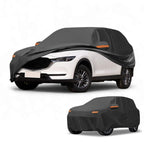 Waterproof Car Cover for Mazda CX-5 (2012–2023) Black 190T-PU with Zipper