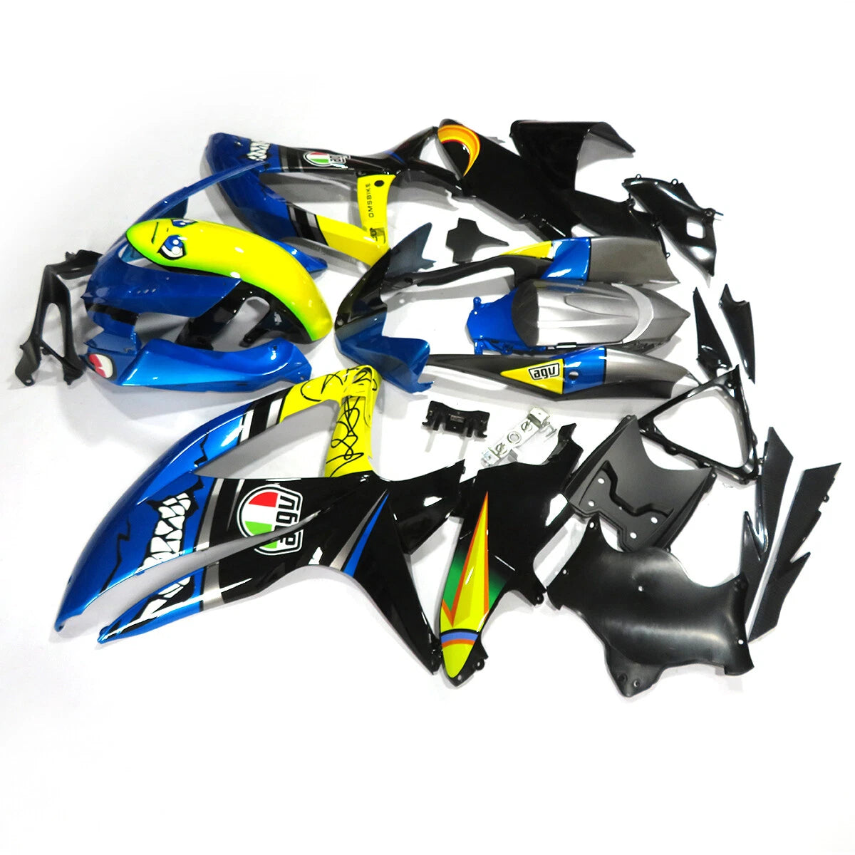 Fairing Kit for Suzuki GSXR600/750 (2008–2010) K8 Blue Shark Injection
