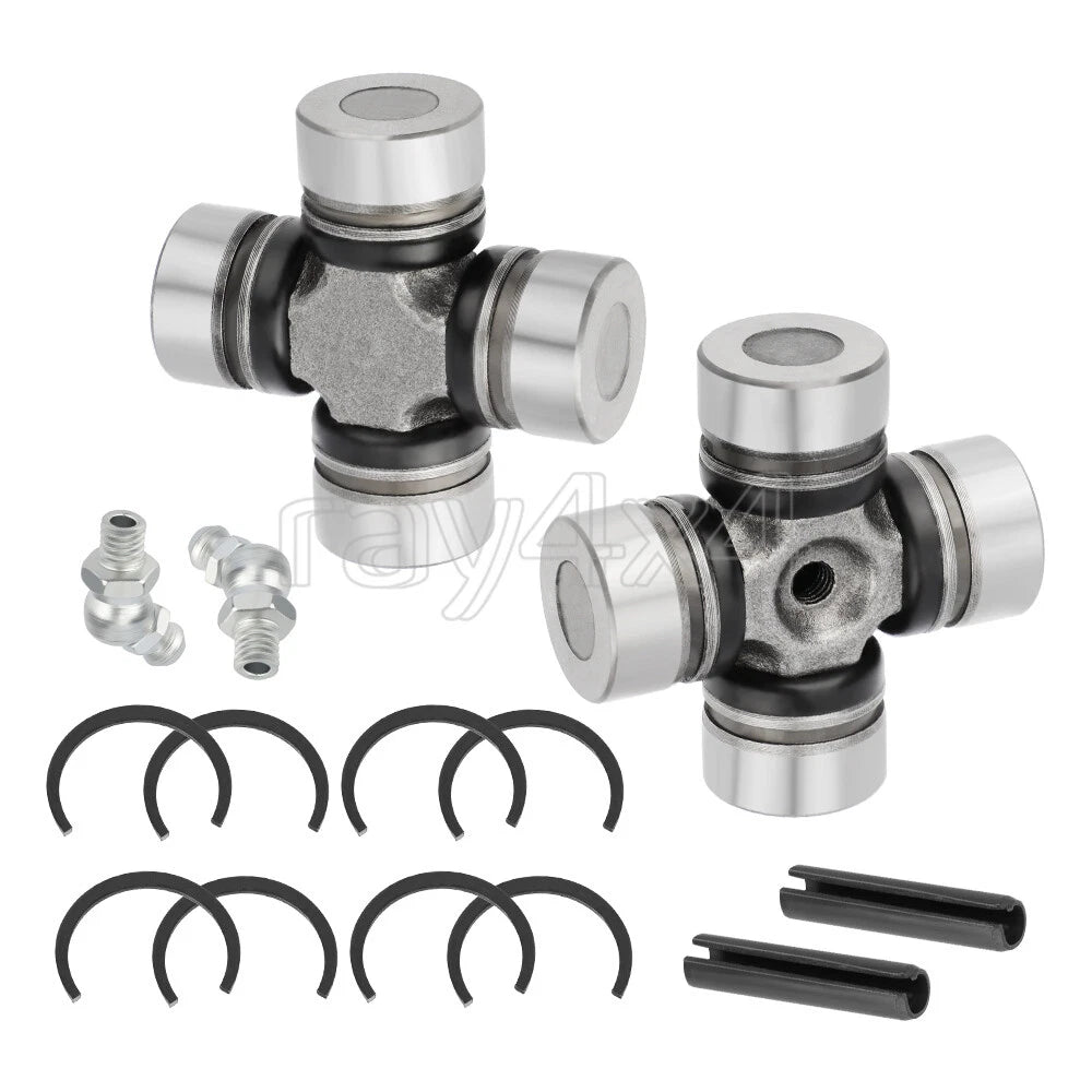 2X Front Driveshaft U-joint Set for Polaris ATV 2202015 2203703 3235500 3260104
