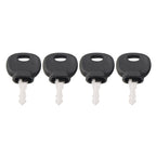 4X Ignition Key 14607 14707 for Bomag Dynapac Terex Vibromax Volvo Ford Moxy