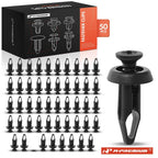 Set of 50 Fender & Rocker Panel Retainer Clips for GM