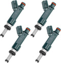 Set of 4 Fuel Injectors 23209-23020 for Toyota Yaris Vitz (1999–2005)