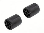 2 Pack M113955 Plastic Deck Rollers for Lawn Equipment