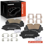 8x Front & Rear Ceramic Brake Pads for Land Rover Range Rover (1995–2023)