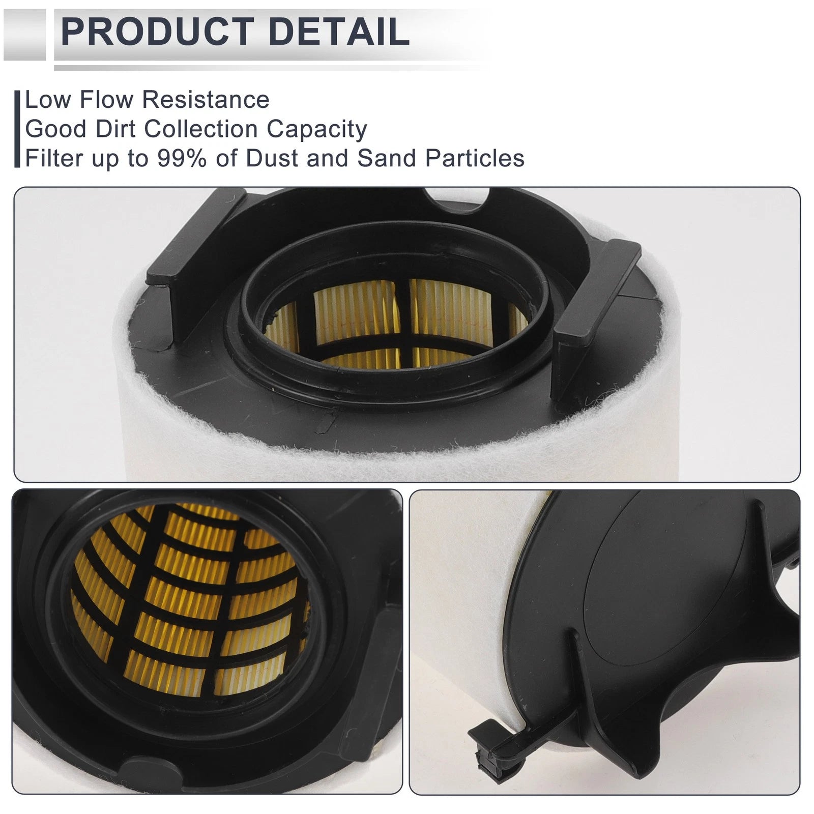 Car Engine Air Filter No. 1K0129620C for Audi A3 (2011–2013)