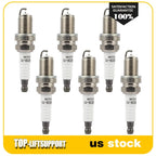 6x Iridium Platinum Spark Plugs for Chevrolet Tracker (2001–2004)