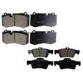 Set of 4 Brake Pad Sets for Mercedes CL550 W221 S550 R230 SL Class