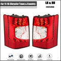Set of 2 Red LED Tail Lights for Chrysler Town & Country (2011–2016)
