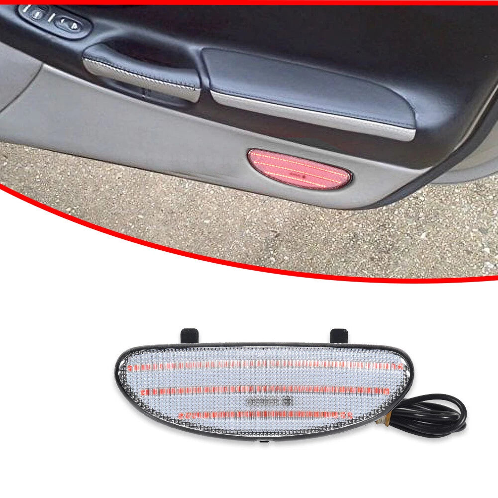 Inner Door Courtesy Light Clear Lens Red LED for Chevrolet Corvette C5 (1997–2004)