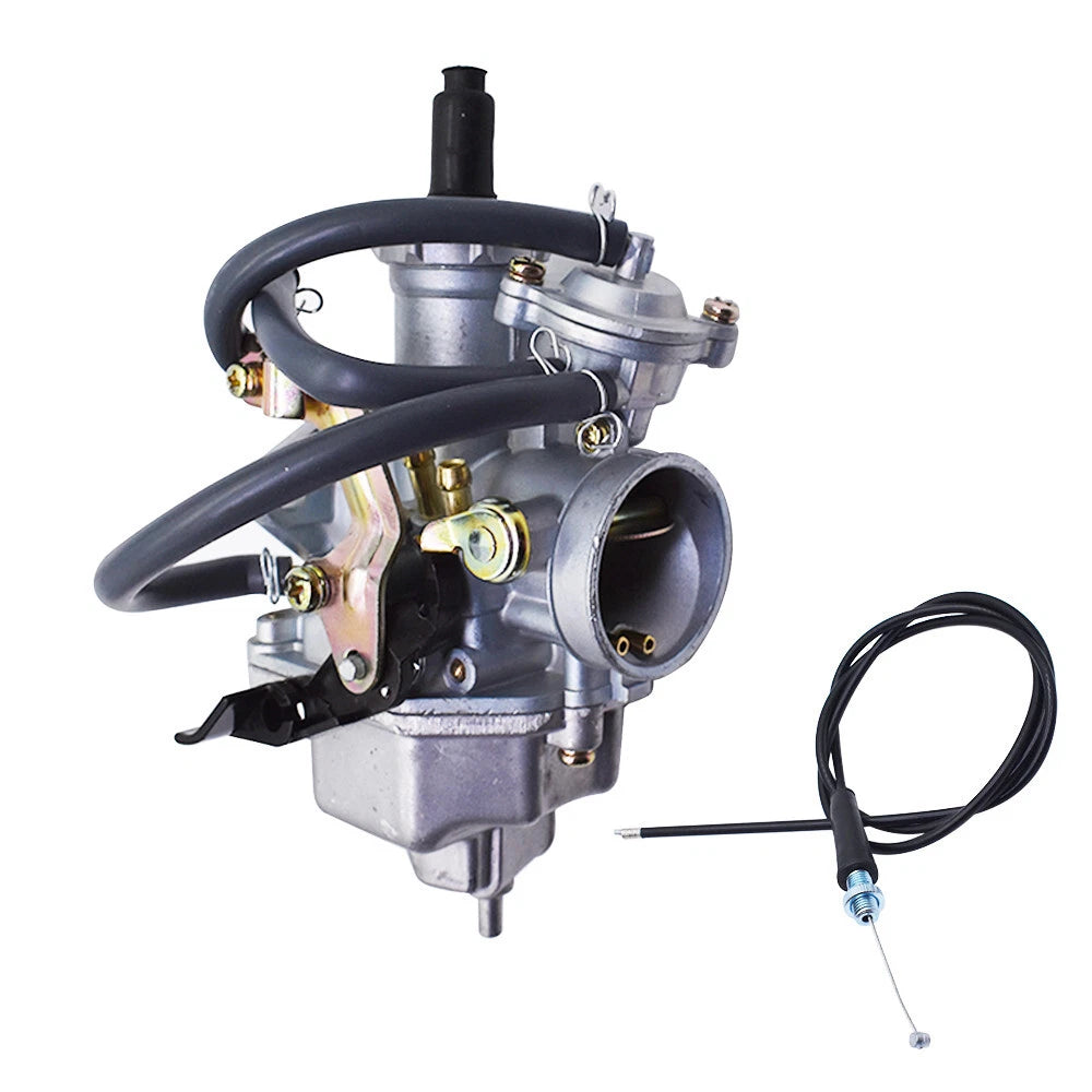 Carburetor & Throttle Cable for Honda Recon 250 TRX250TM (1997–2019)