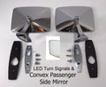 Side Rear View Mirrors with LED Turn Signals for Chevrolet Truck (1973–1987)