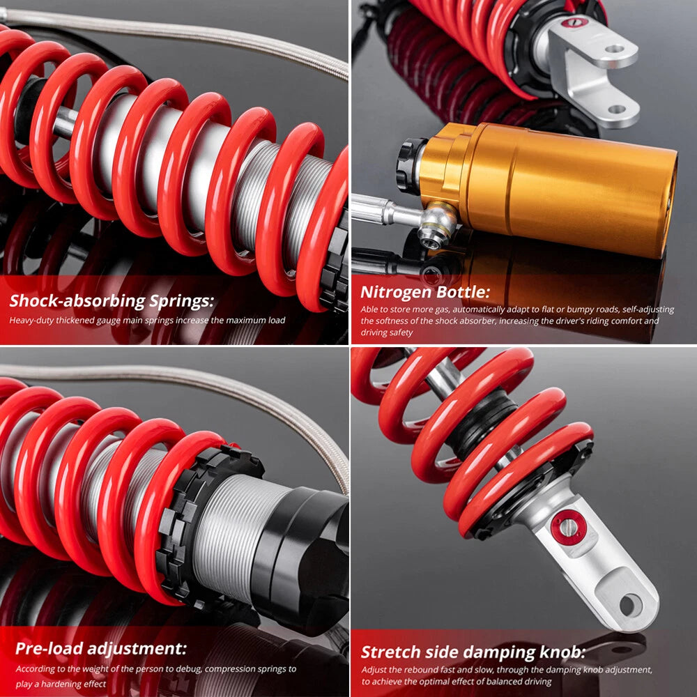 Rear Shocks Suspension for Yamaha YFZ450 (2004–2009, 2012–2013)