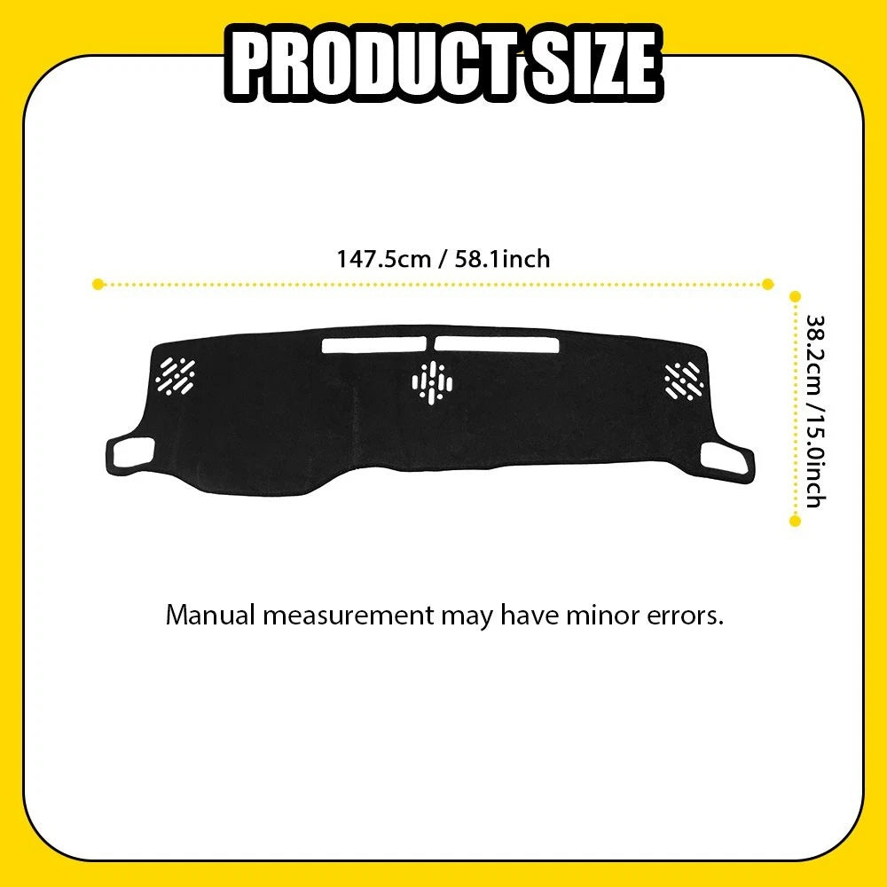 Dash Mat Cover Pad for Toyota Tacoma (2024–2025)
