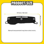 Dash Mat Cover Pad for Toyota Tacoma (2024–2025)
