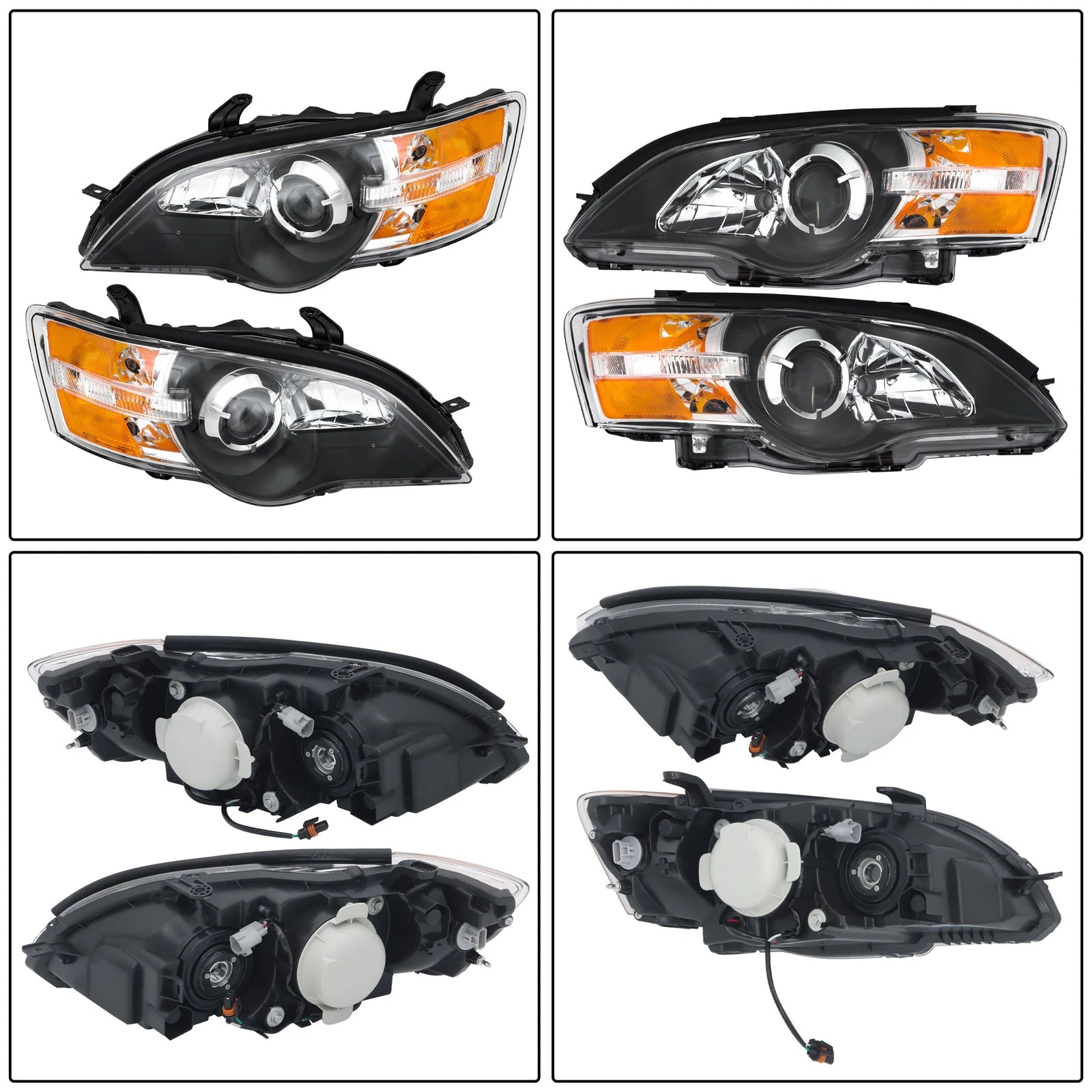 Headlight Assembly for Subaru Legacy/Outback (2005–2007) Left + Right