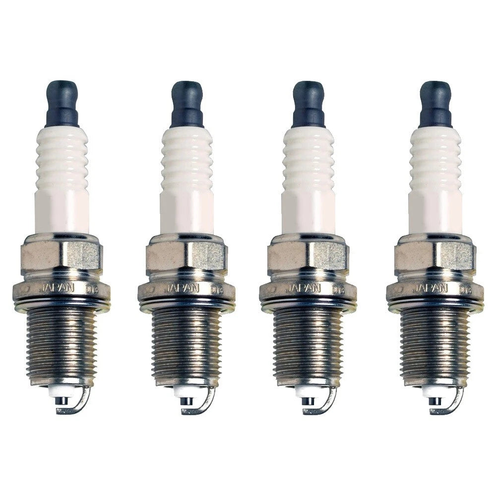Set of 4 Denso U-Groove Spark Plugs Gap 0.032 for Chevy Geo Mazda Scion Toyota L4