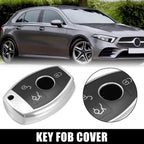 Car Key Fob Cover Remote Case Silver for Mercedes Benz C E S M CLS G