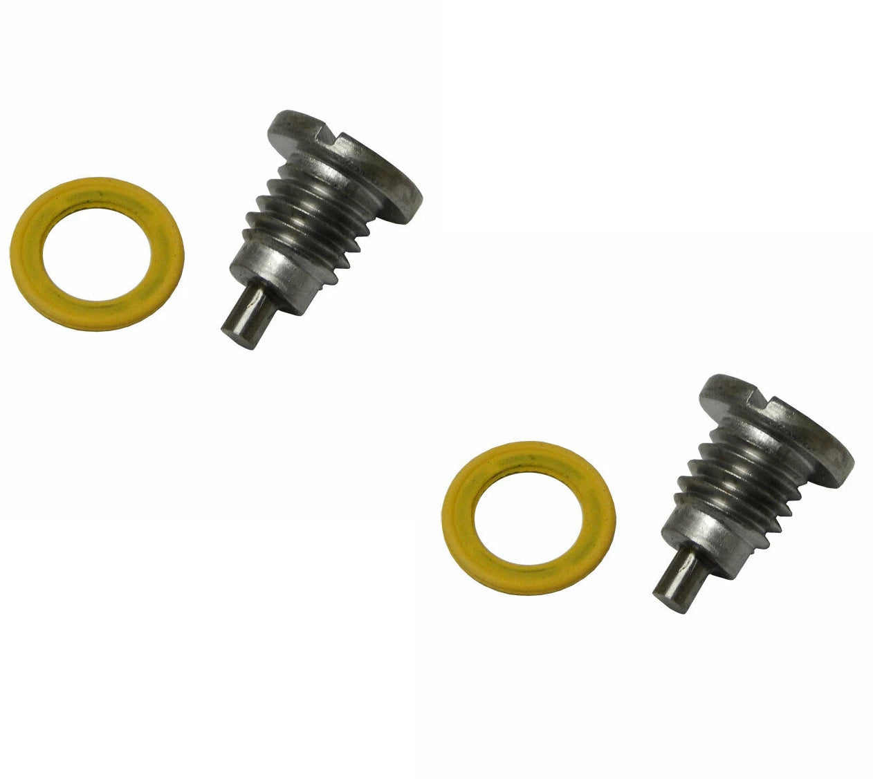 Set of 2 Magnetic Outdrive Drain Plug & Gasket for MerCruiser (22-67892A06, 22-8M0058389)