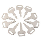 10 x Ignition Keys for JCB Excavator Heavy Equipment (KHR20070)