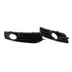 1 Pair Front Bumper Fog Light Grille Cover for Audi A3 8P (2009–2012)
