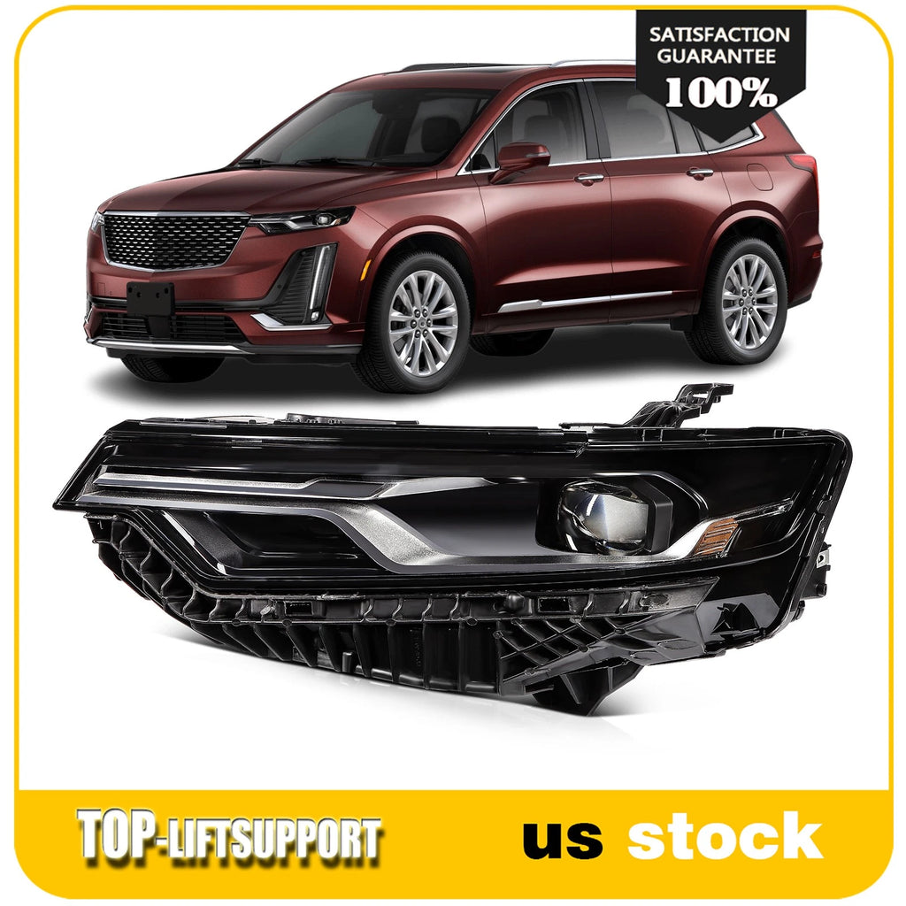 Full LED Left Driver Side Headlight for Cadillac XT6 (2020–2023)