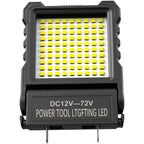 Adjustable Angle LED Work Light for Power Tool Battery Packs (12V-85V)