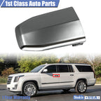 Chrome Front Door Handle Lock Cylinder Cover for Cadillac Escalade ESV (2007–2020)