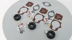 Carburetor Rebuild Kit with Float for Johnson Evinrude 65-75 HP