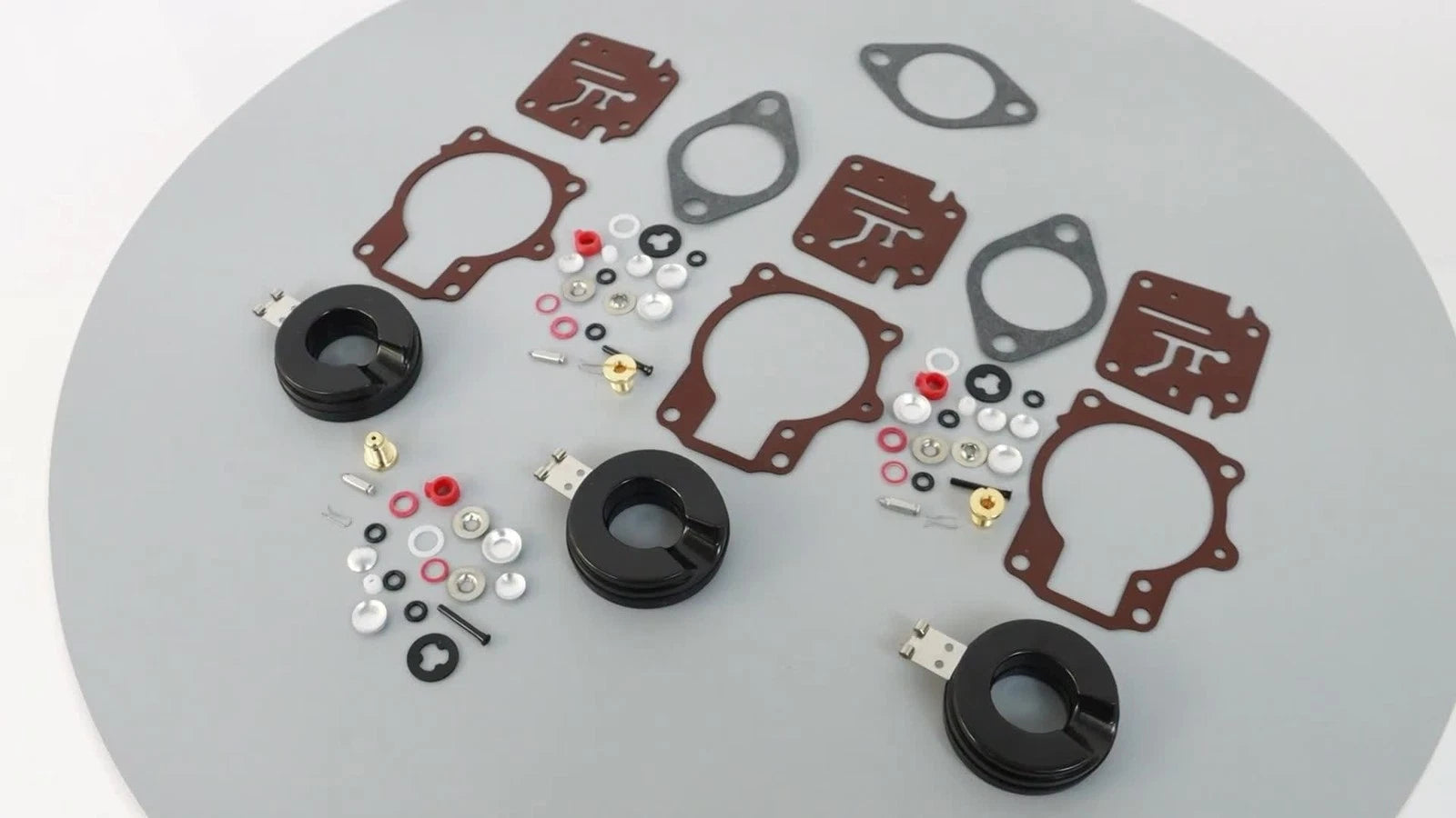 Carburetor Rebuild Kit with Float for Johnson Evinrude 65-75 HP