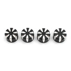 4 Pcs Aluminum Head Bolt Cover Caps for T120 Thruxton Scrambler (2016-2023)