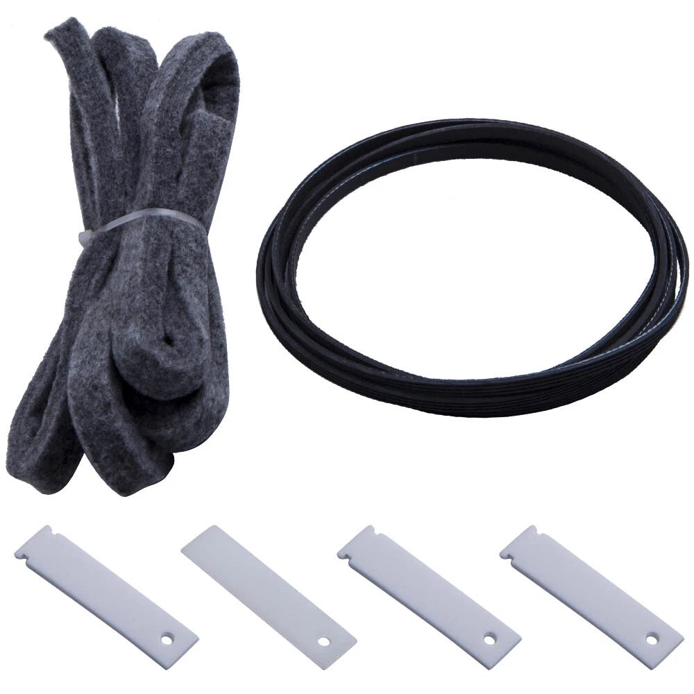 Front Bearing Repair Kit + Drive Belt for GE Dryer (WE49X20697)