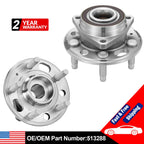 Front Wheel Bearing Hub Pair for Chevy Equinox Buick Regal GMC Terrain (2018–2021)