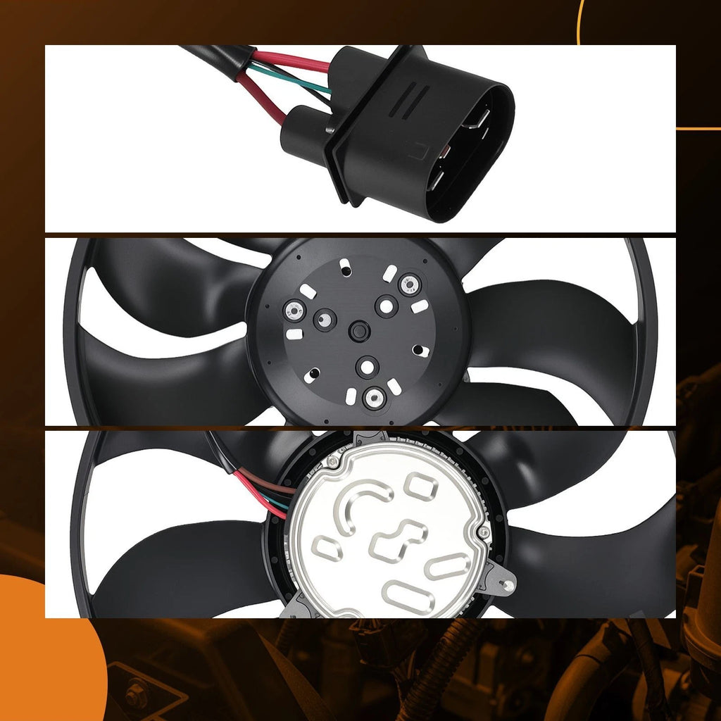 Cooling Fan Assembly for Porsche 718 Boxster/Spyder 911 (2017–2023)