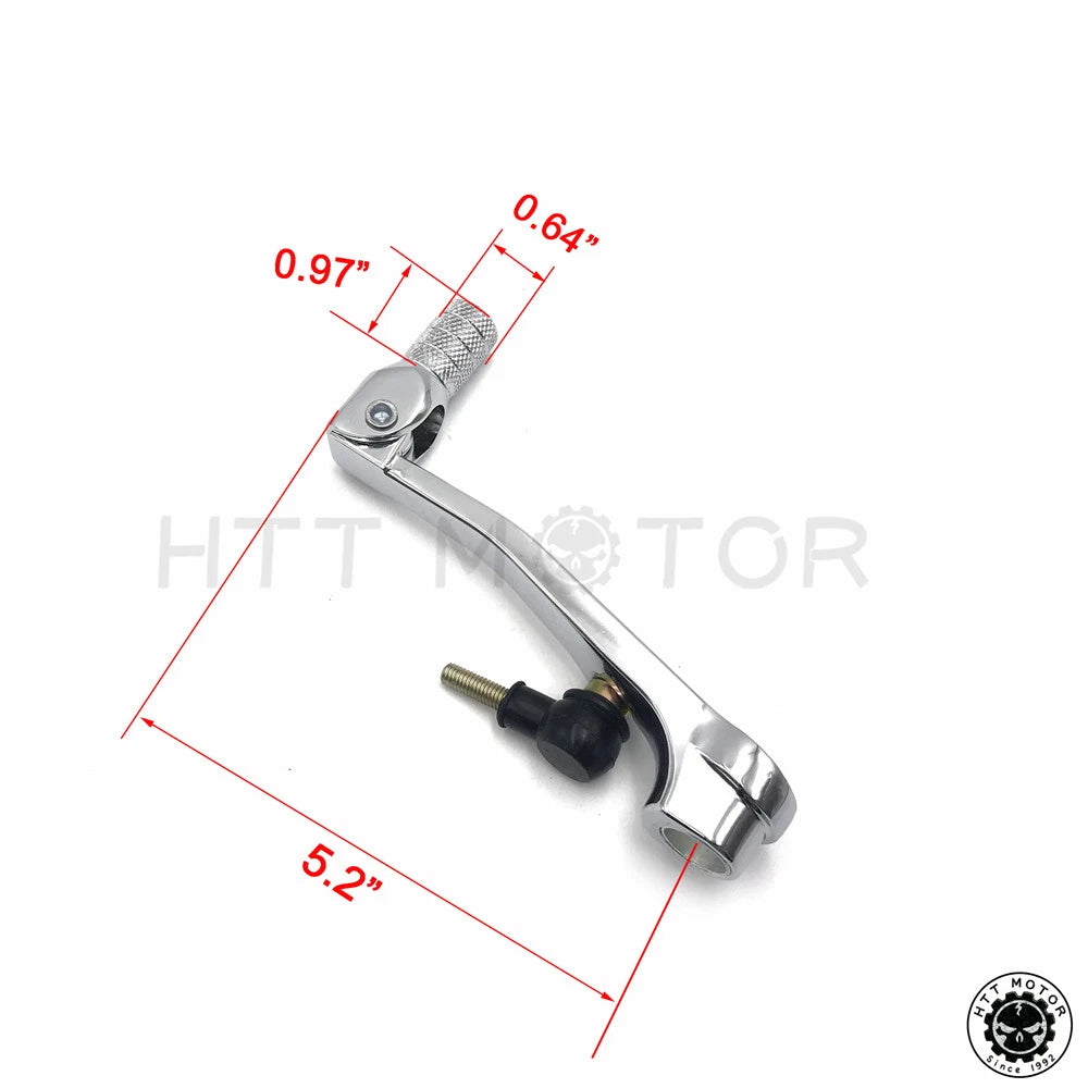 Chrome Aluminum Folding Gear Shift Levers for Honda CBR 600RR (2003–2004)