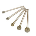 5-Piece Burr Drill Bit Set 3mm Shank for Automotive Applications