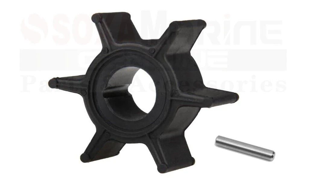 Water Pump Impeller w Key for Mercury Mariner 4hp 5hp (18-3098, CEF 500377)