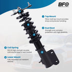 Coilover Kit for Mitsubishi Lancer (2002-2006) Adjustable Height Shocks