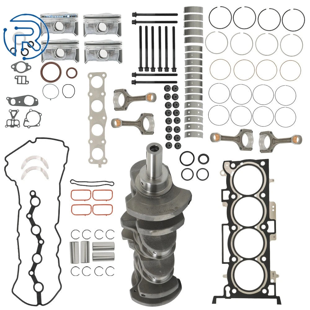 Engine Rebuild Kit for Hyundai 2.4L G4KJ (Crankshaft, Conrods, Pistons, Gasket)