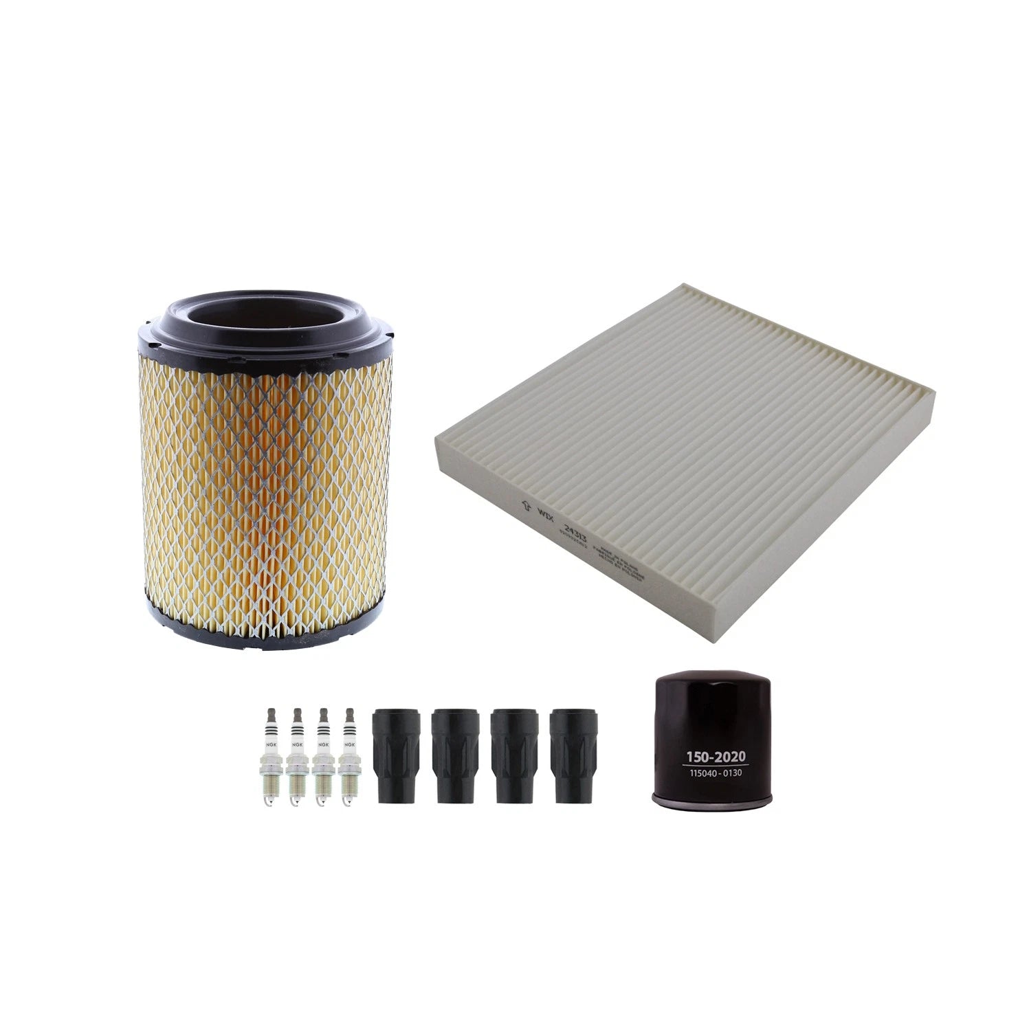 Tune Up Kit with 4 NGK Spark Plugs & Boots for Dodge Avenger Sebring (2008–2010)