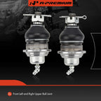 2X Front Upper Ball Joint Kit for Dodge Ram 50 (1985-1993)