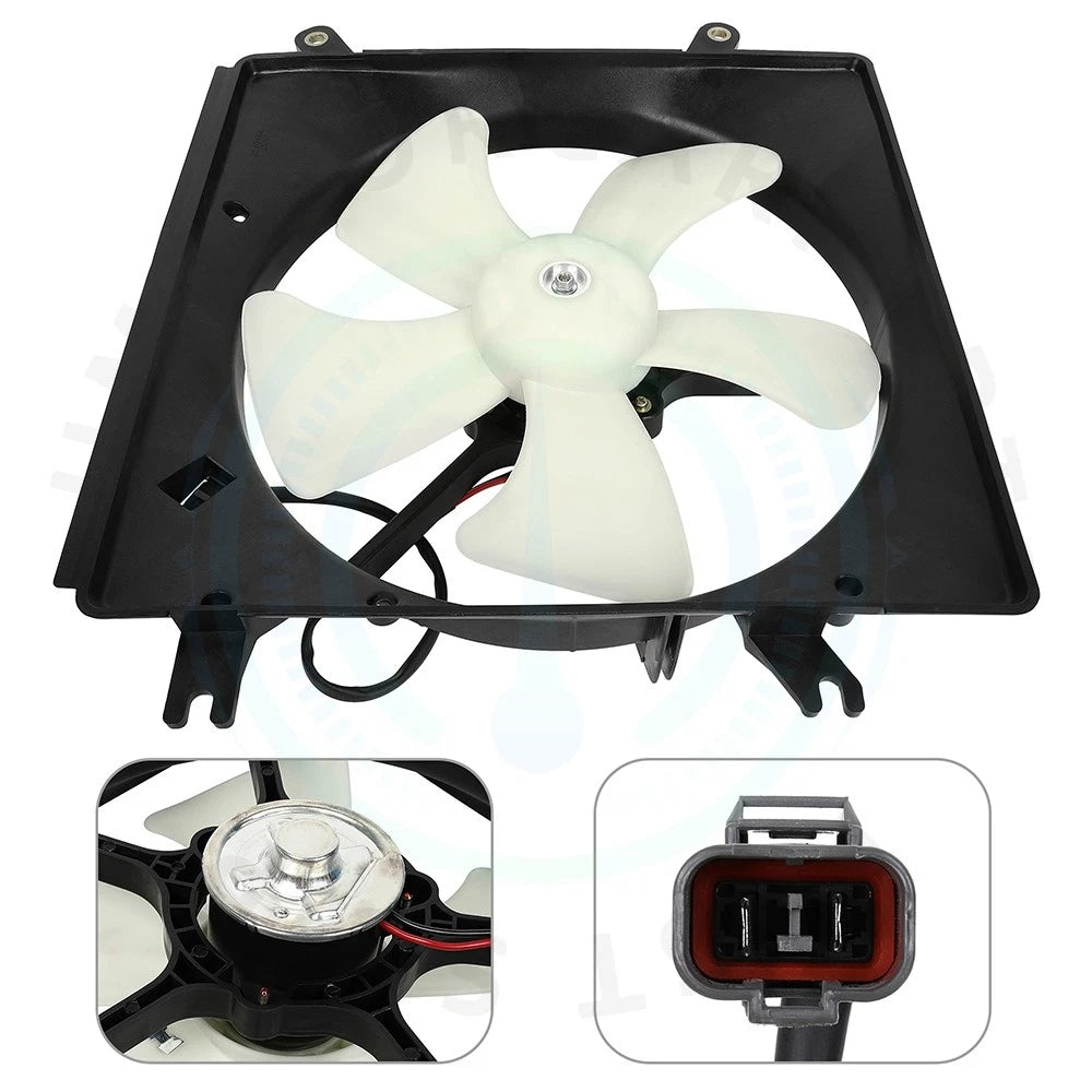 Radiator Cooling Fan Assembly for Acura CL, Honda Accord, Prelude (1994–2001)