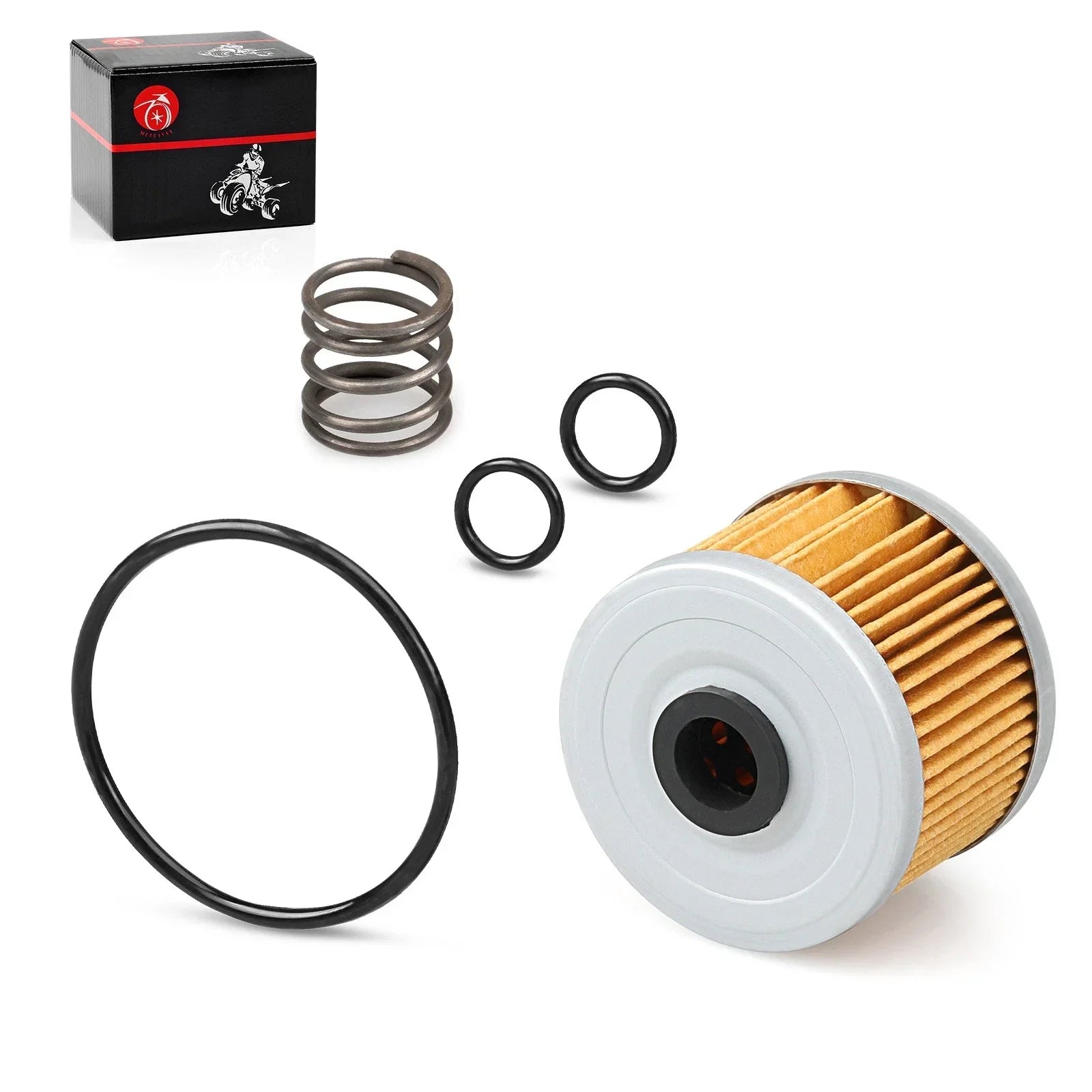 Oil Filter Spring O-Ring 2 x for Honda FourTrax 250/300/350/400 (1985–2004)