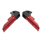 Rear Footrests Passenger Foot Pegs for Honda Forza 750 (2021–2023) Red